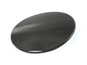 Mercedes Benz SLK Fuel Door Cover - Carbon Fiber - R172 